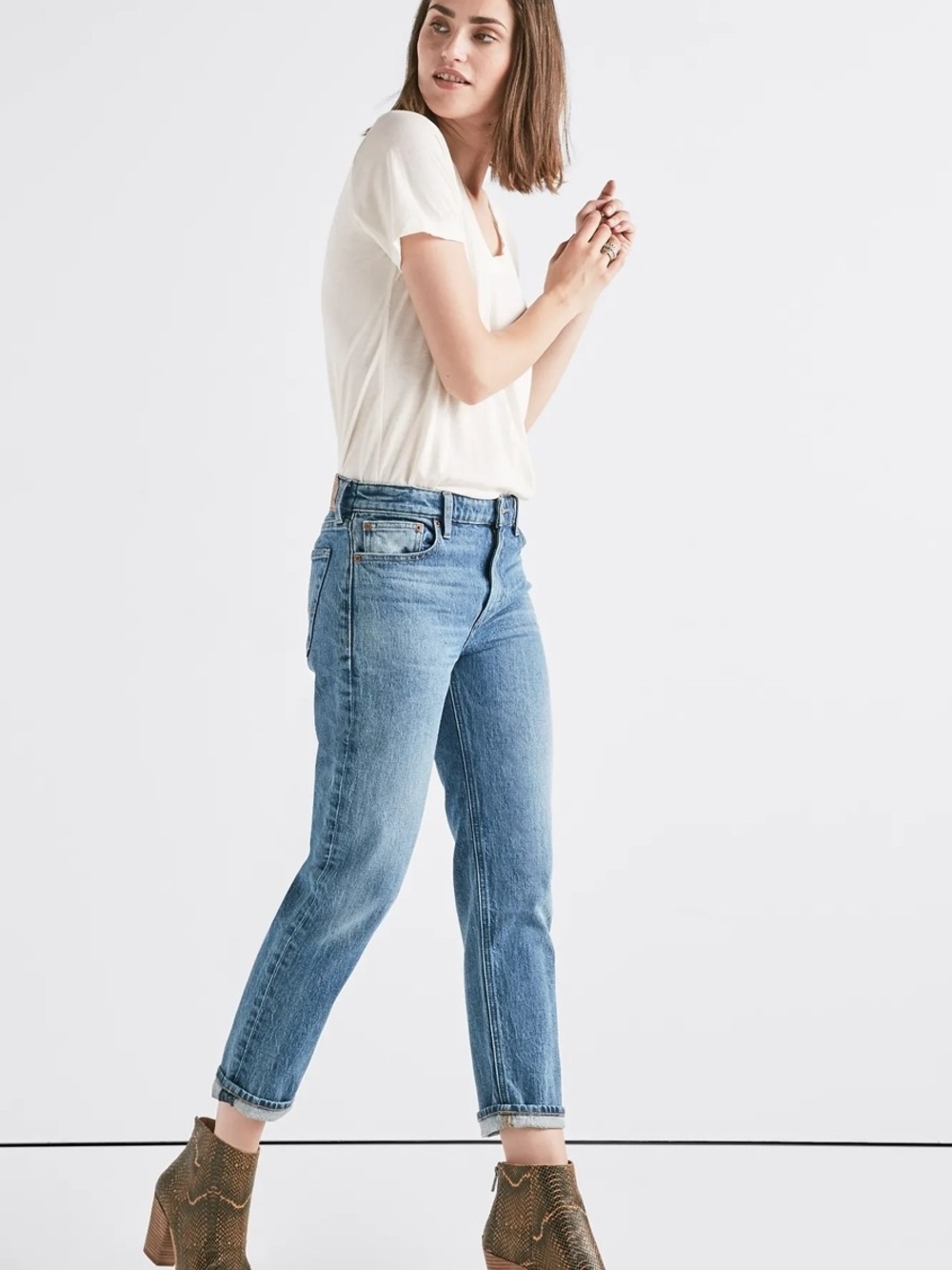Lucky Brand Light Blue Denim Jeans - SIENNA Slim BOYFRIEND